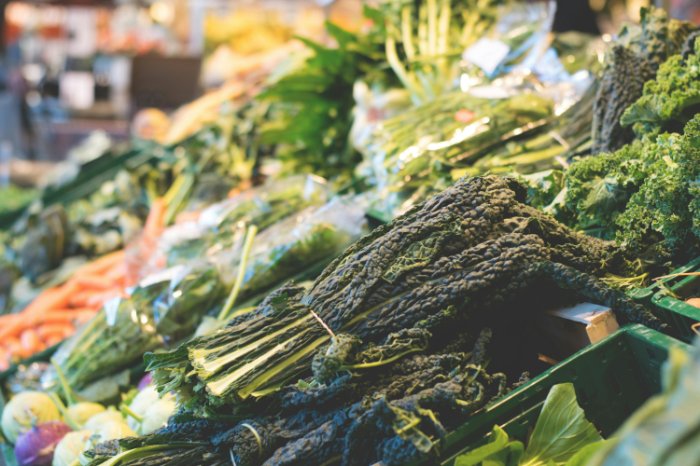 Leafy Greens in grocery