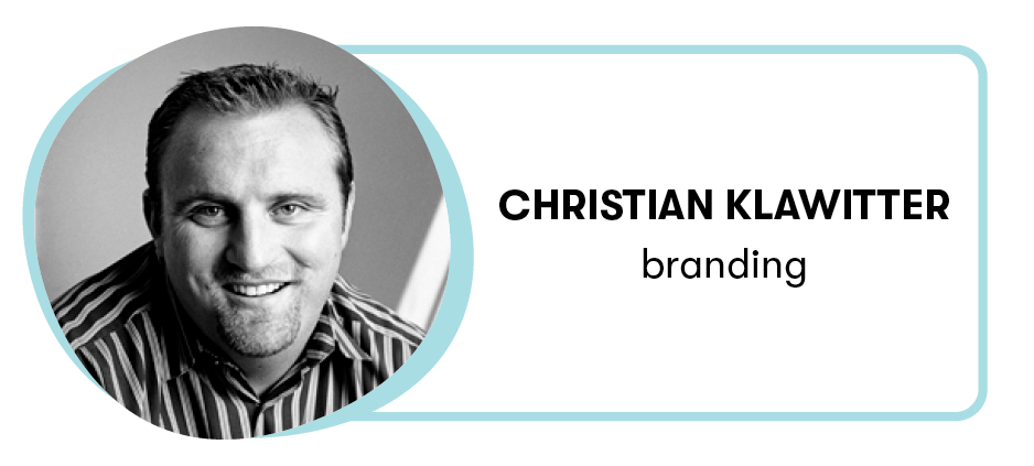 Christian Klawitter, branding