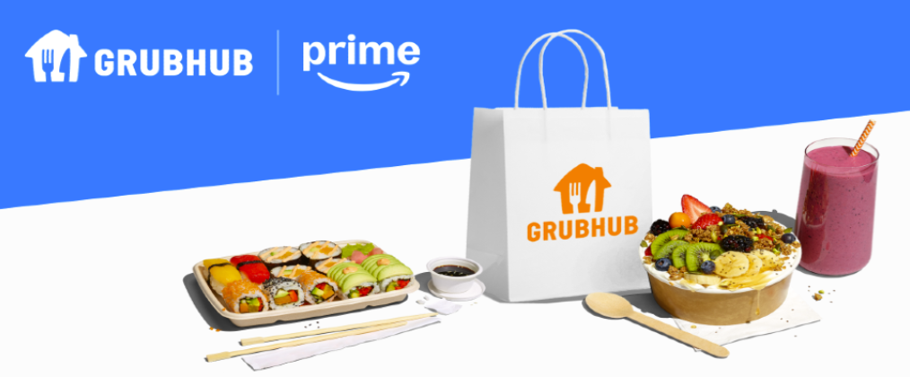 Amazon, Grubhub partnership