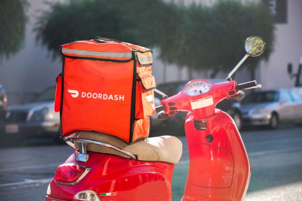 DoorDash scooter