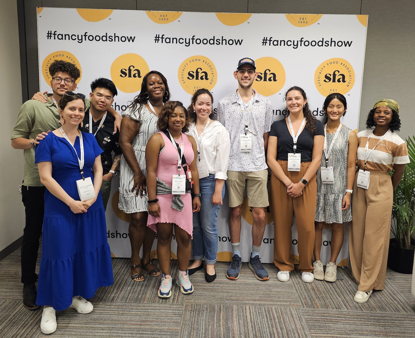 Gen Z Drexel University Food Lab Students Return as Specialty Food Association Summer Fancy Food Show Junior Trendspotters